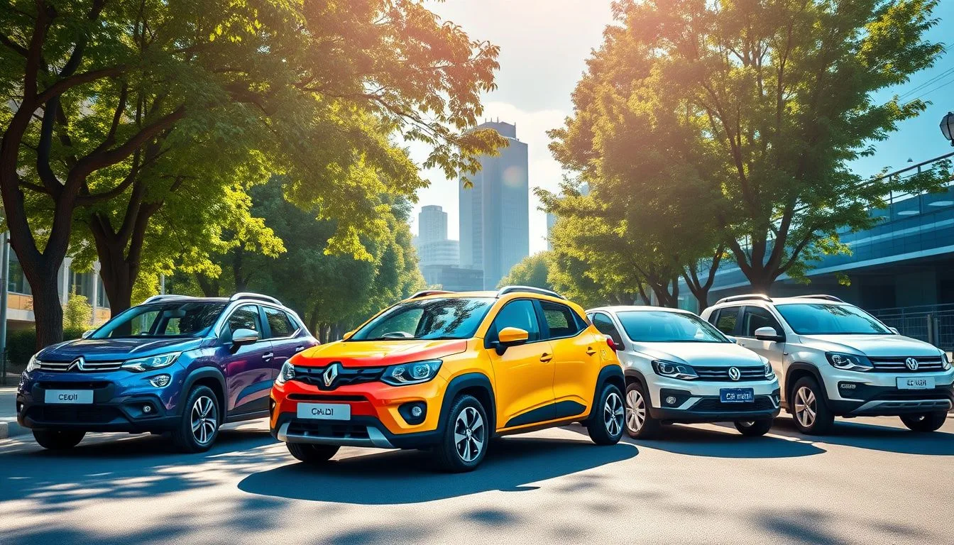 Avaliação dos Carros de Entrada: C3 Live, Mobi, Kwid e VW Polo Track